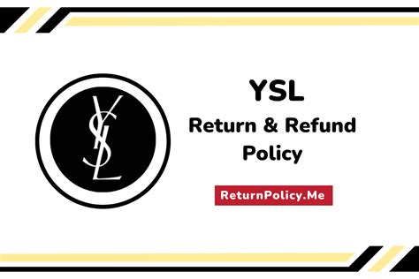 ysl return form|YSL return policy.